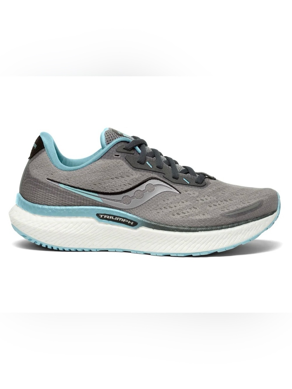 Saucony Triumph 19 Women’s running shoe Size 10 "Alloy/Powder" colorway